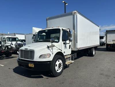 Freightliner M2 106 26 ft Box Truck - 230HP, 9 Speed Automatic, Roll up Door