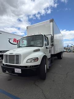 Freightliner M2 106 26 ft Box Truck - 240HP, 9 Speed Automatic, Roll up Door, Liftgate