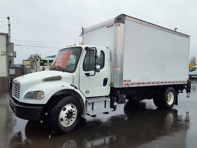 Freightliner M2 106 16 ft Box Truck - 240HP, 6 Speed Automatic, Roll up Door, Liftgate