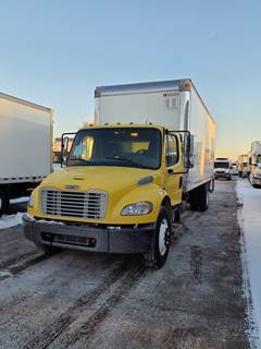 Freightliner M2 106 24 ft Box Truck - 240HP, 9 Speed Automatic, Swing Door, Liftgate