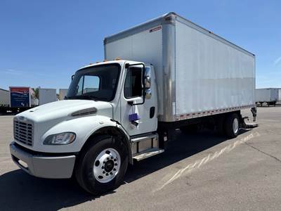 Freightliner M2 106 24 ft Box Truck - 240HP, 9 Speed Automatic, Roll up Door, Liftgate