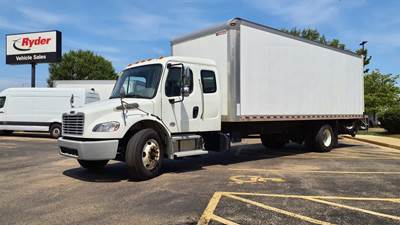 Freightliner M2 106 26 ft Box Truck - 260HP, 6 Speed Automatic, Roll up Door, Liftgate