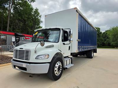 Freightliner M2 106 28 ft Box Truck - 240HP, 6 Speed Automatic, Swing Door
