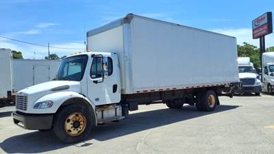 Freightliner M2 106 26 ft Box Truck - 240HP, 9 Speed Automatic, Roll up Door, Liftgate