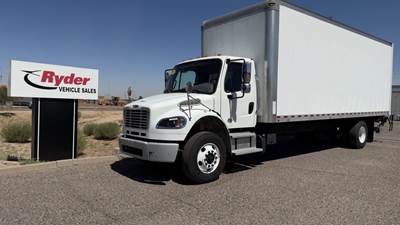 Freightliner M2 106 26 ft Box Truck - 270HP, 6 Speed Automatic, Roll up Door, Liftgate