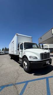 Freightliner M2 106 26 ft Box Truck - 240HP, 9 Speed Automatic, Roll up Door, Liftgate