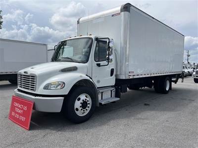 Freightliner M2 106 24 ft Box Truck - 230HP, 9 Speed Automatic, Roll up Door, Liftgate
