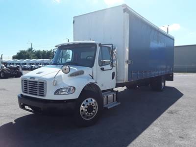 Freightliner M2 106 28 ft Box Truck - 240HP, 6 Speed Automatic, Swing Door