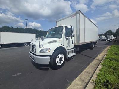 Freightliner M2 106 26 ft Box Truck - 240HP, 6 Speed Automatic, Roll up Door, Liftgate