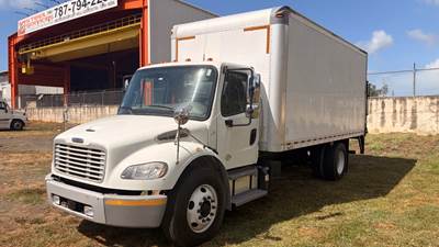 Freightliner M2 106 18 ft Box Truck - 240HP, 9 Speed Automatic, Roll up Door, Liftgate