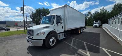 Freightliner M2 106 26 ft Box Truck - 270HP, 9 Speed Manual, Roll up Door, Liftgate