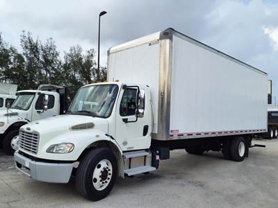 Freightliner M2 106 26 ft Box Truck - 240HP, 6 Speed Automatic, Roll up Door, Liftgate