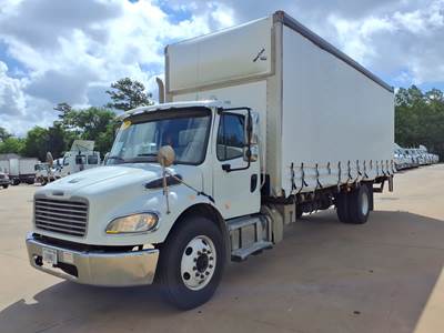 Freightliner M2 106 24 ft Box Truck - 260HP, 6 Speed Automatic, Roll up Door, Liftgate