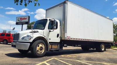 Freightliner M2 106 28 ft Box Truck - 280HP, 6 Speed Automatic, Roll up Door, Liftgate