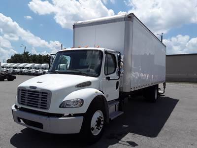 Freightliner M2 106 26 ft Box Truck - 240HP, 9 Speed Automatic, Roll up Door, Liftgate