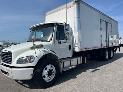 Freightliner M2 106 26 ft Box Truck - 300HP, 6 Speed Automatic, Roll up Door, Liftgate