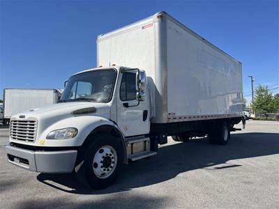 Freightliner M2 106 26 ft Box Truck - 240HP, 9 Speed Automatic, Roll up Door, Liftgate