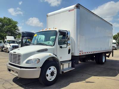 Freightliner M2 106 24 ft Box Truck - 240HP, 6 Speed Automatic, Swing Door, Liftgate