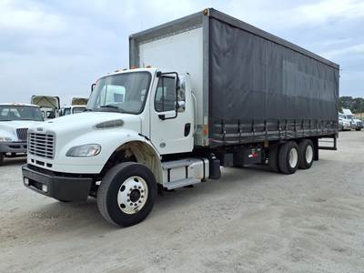 Freightliner M2 106 28 ft Box Truck - 330HP, 6 Speed Automatic, Swing Door