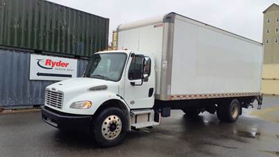 Freightliner M2 106 24 ft Box Truck - 240HP, 9 Speed Automatic, Roll up Door, Liftgate