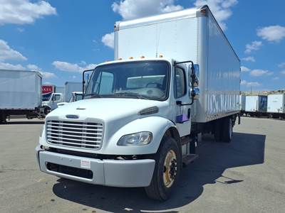 Freightliner M2 106 26 ft Box Truck - 240HP, 9 Speed Automatic, Swing Door, Liftgate