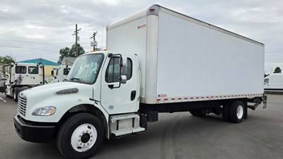 Freightliner M2 106 26 ft Box Truck - 280HP, 9 Speed Automatic, Roll up Door, Liftgate