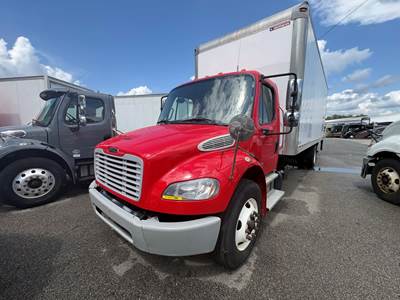 Freightliner M2 106 26 ft Box Truck - 240HP, 9 Speed Automatic, Roll up Door, Liftgate
