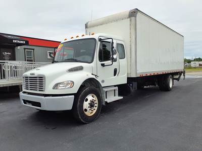 Freightliner M2 106 26 ft Box Truck - 280HP, 6 Speed Automatic, Roll up Door, Liftgate