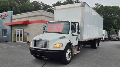 Freightliner M2 106 26 ft Box Truck - 240HP, 9 Speed Automatic, Roll up Door, Liftgate