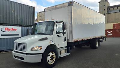 Freightliner M2 106 26 ft Box Truck - 240HP, 9 Speed Automatic, Roll up Door, Liftgate
