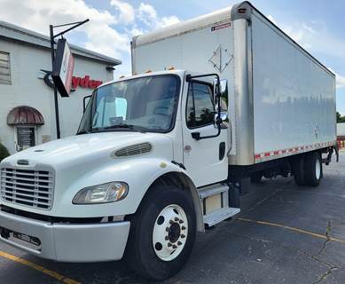 Freightliner M2 106 26 ft Box Truck - 240HP, 9 Speed Automatic, Roll up Door, Liftgate