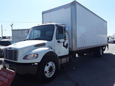 Freightliner M2 106 26 ft Box Truck - 280HP, 6 Speed Automatic, Roll up Door, Liftgate