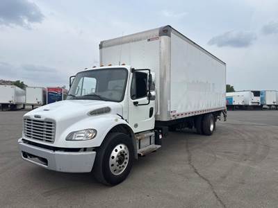 Freightliner M2 106 24 ft Box Truck - 240HP, 9 Speed Automatic, Roll up Door, Liftgate
