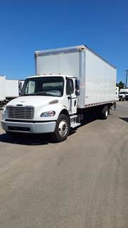Freightliner M2 106 26 ft Box Truck - 240HP, 9 Speed Automatic, Roll up Door, Liftgate