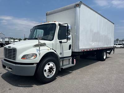 Freightliner M2 106 24 ft Box Truck - 240HP, 9 Speed Automatic, Roll up Door, Liftgate