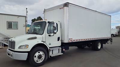 Freightliner M2 106 24 ft Box Truck - 240HP, 9 Speed Automatic, Roll up Door, Liftgate