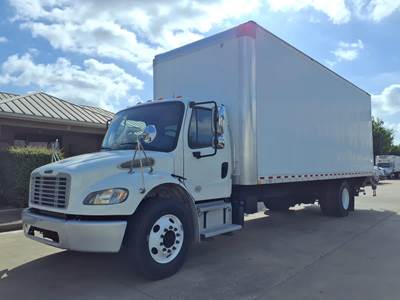 Freightliner M2 106 26 ft Box Truck - 240HP, 9 Speed Automatic, Roll up Door, Liftgate