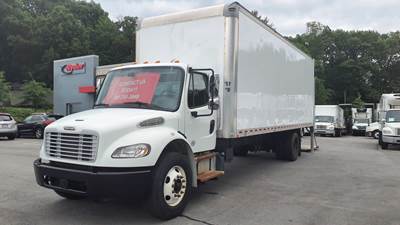 Freightliner M2 106 26 ft Box Truck - 280HP, 9 Speed Automatic, Roll up Door, Liftgate