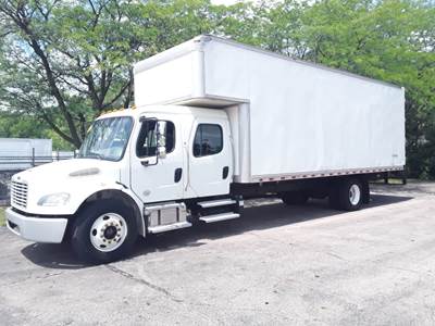Freightliner M2 106 26 ft Box Truck - 240HP, 5 Speed Automatic, Swing Door