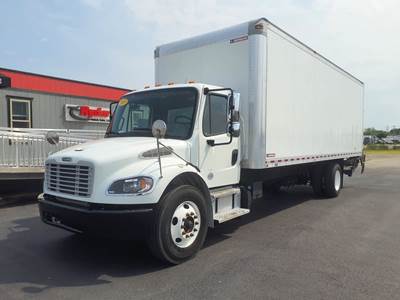 Freightliner M2 106 26 ft Box Truck - 230HP, 9 Speed Automatic, Swing Door, Liftgate