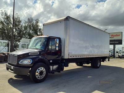 Freightliner M2 106 26 ft Box Truck - 240HP, 6 Speed Automatic, Roll up Door, Liftgate