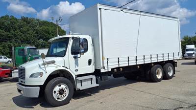 Freightliner M2 106 23 ft Box Truck - 350HP, 6 Speed Automatic, Swing Door