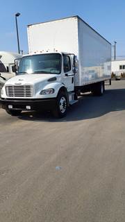 Freightliner M2 106 28 ft Box Truck - 240HP, 6 Speed Automatic, Roll up Door