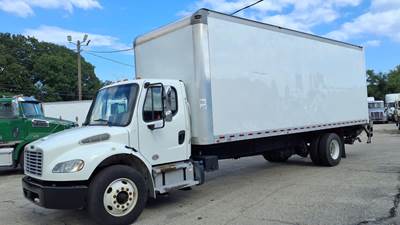 Freightliner M2 106 26 ft Box Truck - 280HP, 9 Speed Automatic, Roll up Door, Liftgate