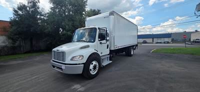 Freightliner M2 106 22 ft Box Truck - 240HP, 9 Speed Automatic, Roll up Door, Liftgate