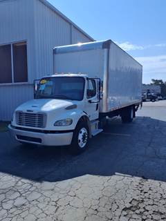 Freightliner M2 106 26 ft Box Truck - 240HP, 9 Speed Automatic, Roll up Door, Liftgate