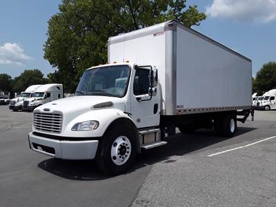 Freightliner M2 106 26 ft Box Truck - 240HP, 9 Speed Automatic, Roll up Door, Liftgate