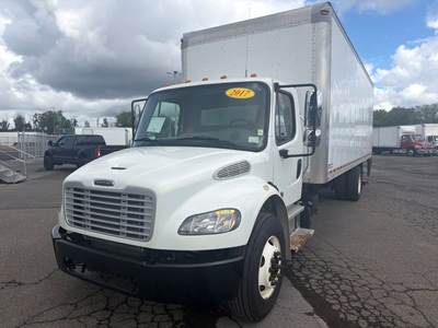 Freightliner M2 106 26 ft Box Truck - 240HP, 9 Speed Automatic, Roll up Door, Liftgate