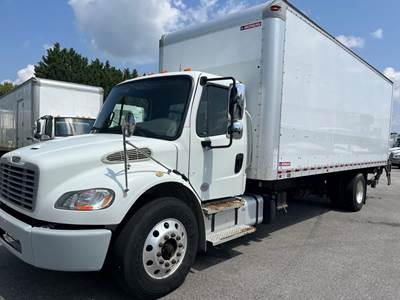 Freightliner M2 106 24 ft Box Truck - 260HP, 5 Speed Automatic, Roll up Door, Liftgate