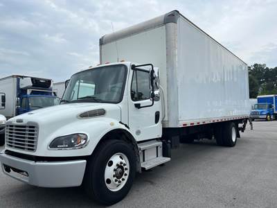 Freightliner M2 106 26 ft Box Truck - 230HP, 9 Speed Automatic, Roll up Door, Liftgate
